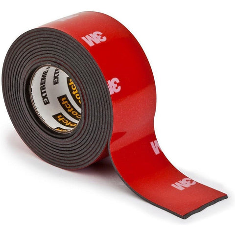 Scotch Black Extreme Mounting Tape - 1-Inch X 400-Inches, , 1-Roll ColorWaves