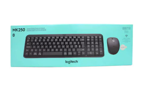 Logitech MK250 Wireless Keyboard Bluetooth Combo Logitech