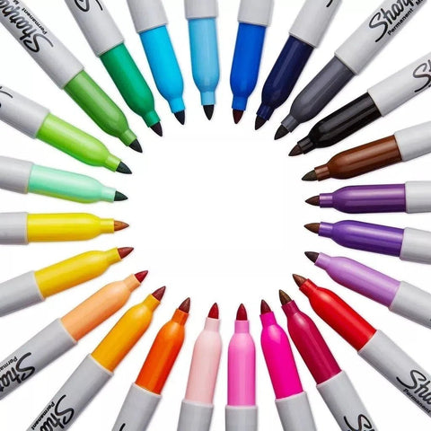 Sharpie Colored Markers 24 Color Set ColorWaves