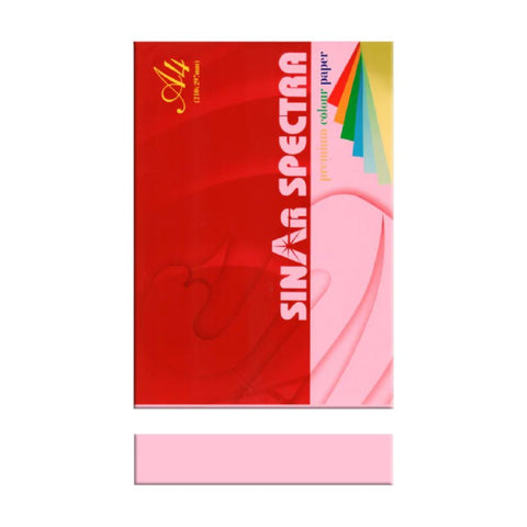 Sinar Spectra Colour Paper A4 80 Gsm IT 342 CYBER HP PINK Colour HP