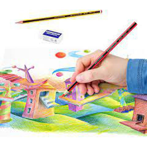 Staedtler 144 Assorted Cylinder Noris Club Coloring - Set Of 12 ColorWaves