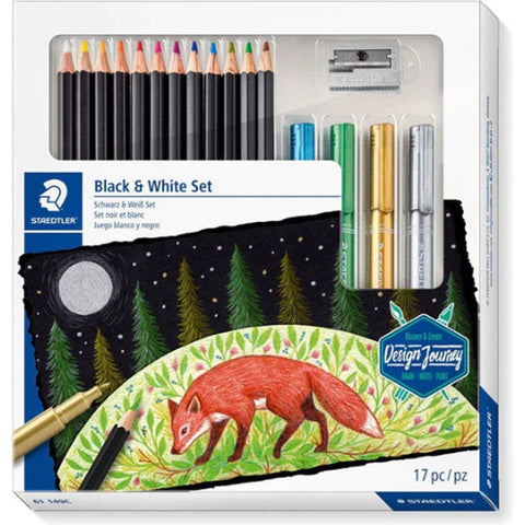 Staedtler Black And White Set ColorWaves