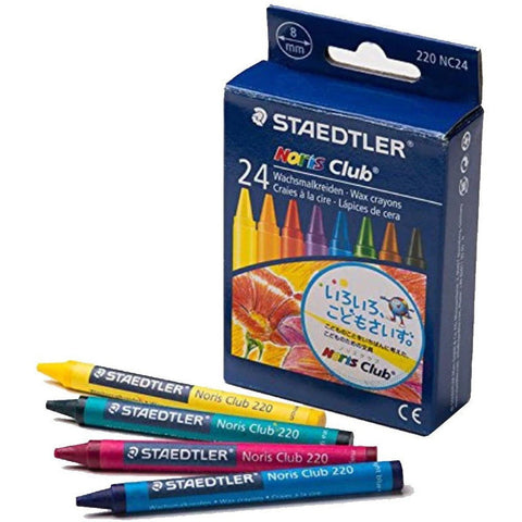 Staedtler Crayons 24 Colors ColorWaves