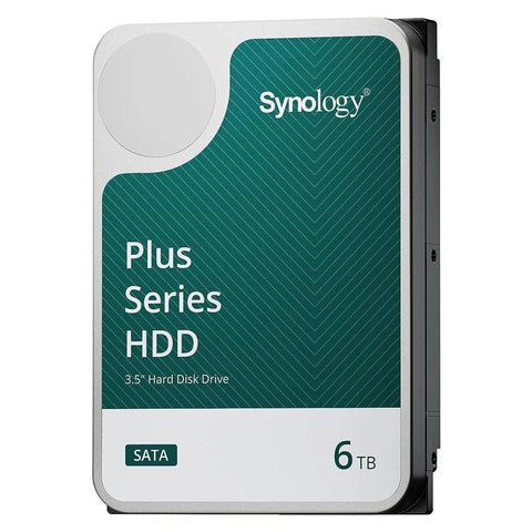 Synology Plus Series HAT3300 Hard Drive - 6TB / 3.5-inch / SATA-III / 5400 RPM / 256MB Buffer ColorWaves