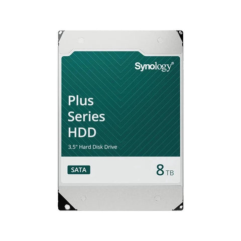 Synology Plus Series HAT3310 Hard Drive - 8TB / 3.5-inch / SATA-III / 7200 RPM ColorWaves