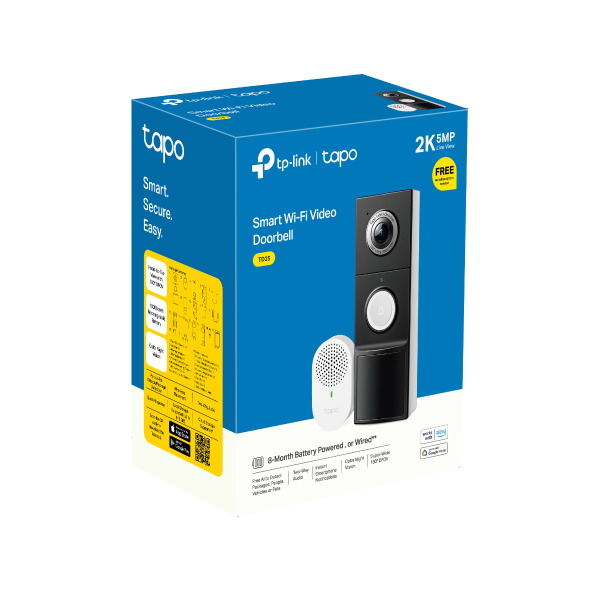 Tapo D235 Video Doorbell Camera TP-Link