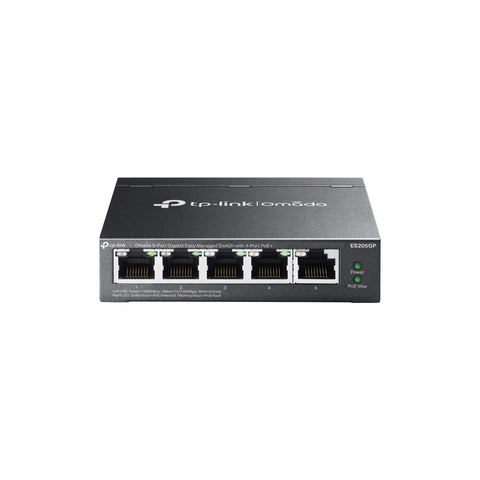 TP-Link ES205GP Omada 5-Port Gigabit Easy Managed Switch with 4-Port PoE+ TP-Link