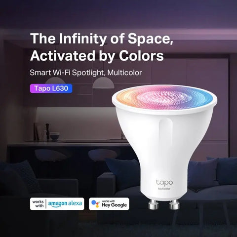 TP-Link Tapo L630 Wi-Fi Smart Multicolour Dimmable Spotlight TP-Link