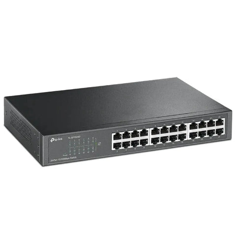 TP-Link (TL-SF1024D) 24-port 10/100Mbps Desktop/Rackmount Switch - 4.8Gbps / LAN TP-Link
