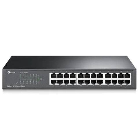 TP-Link (TL-SF1024D) 24-port 10/100Mbps Desktop/Rackmount Switch - 4.8Gbps / LAN TP-Link
