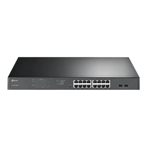 TP-Link TL-SG1218MPE - 16-Ports / RJ-45 / PoE+ / SFP / Rack-Mountable - Switch TP-Link