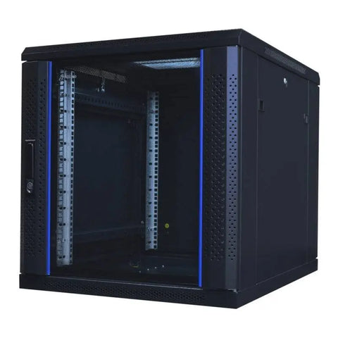 Toten Wall-mounted Cabinet - 15U / 600 x 600 mm / Black Cabinet ColorWaves