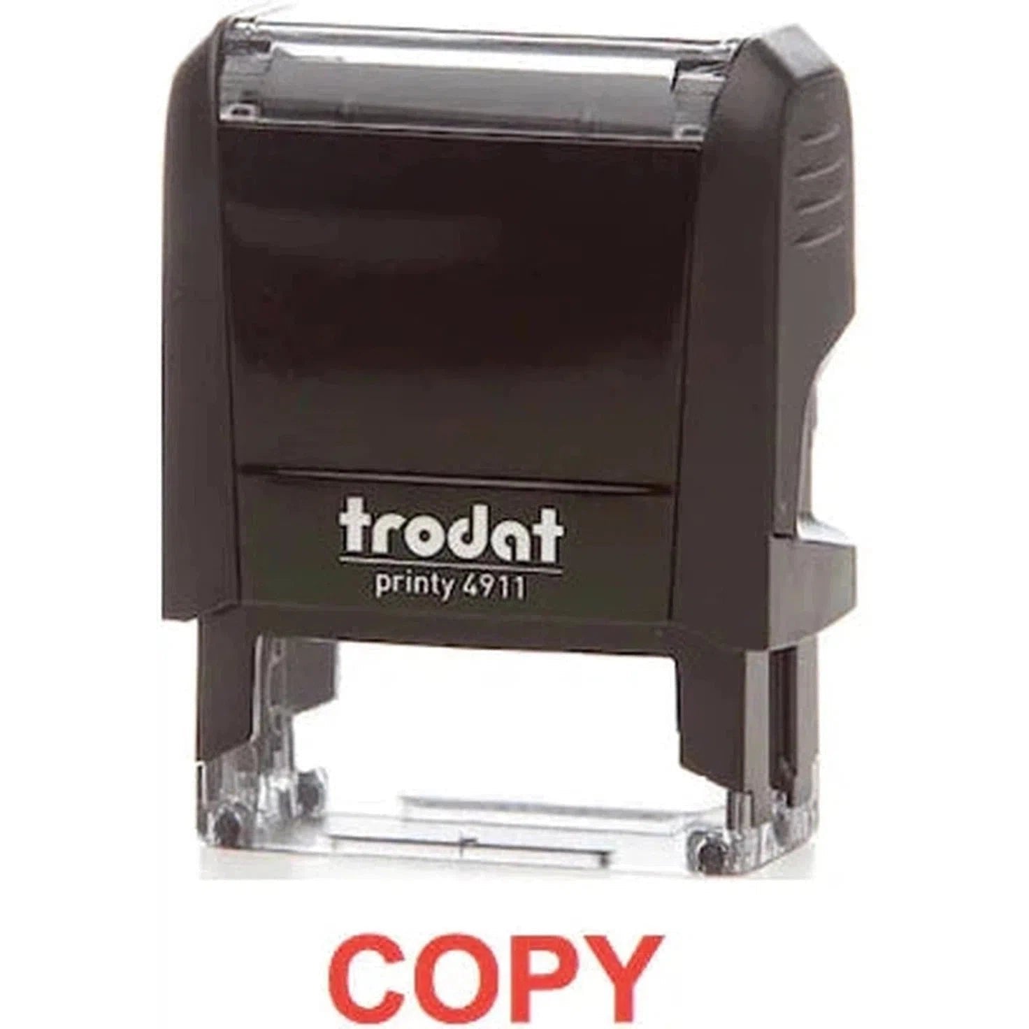 Trodat Printy 4911 Stamp "Copy" - Red ColorWaves
