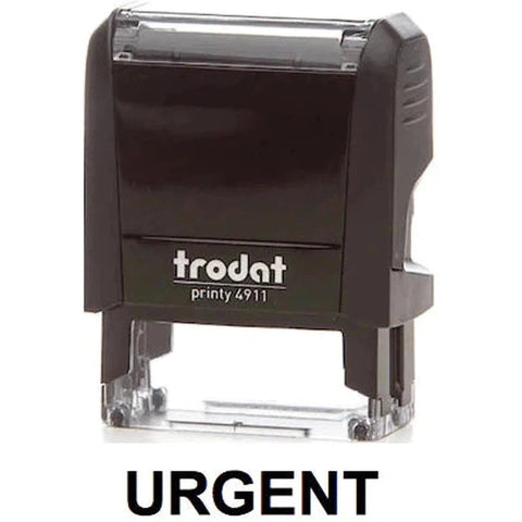 Trodat Printy 4911 Stamp "Urgent" - Black ColorWaves