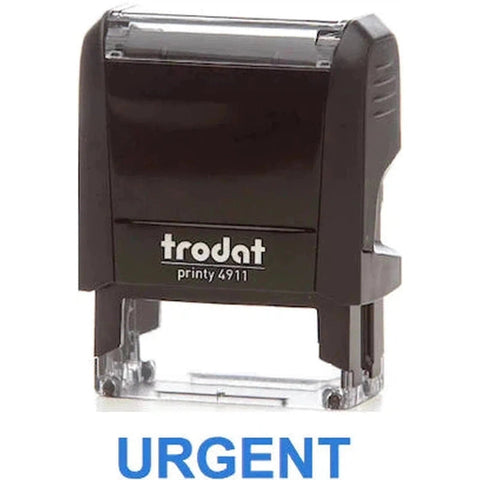 Trodat Printy 4911 Stamp "Urgent" - Blue ColorWaves