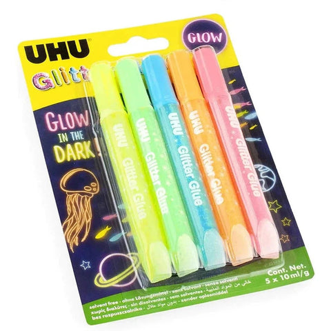 Uhu Glitter Glue Glow In The Dark ColorWaves