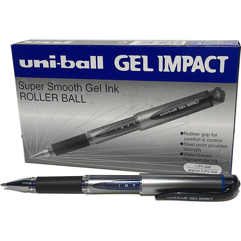Uni Ball Gel Impact Um 153S Rollerball Pen 12Pcs/Box ColorWaves