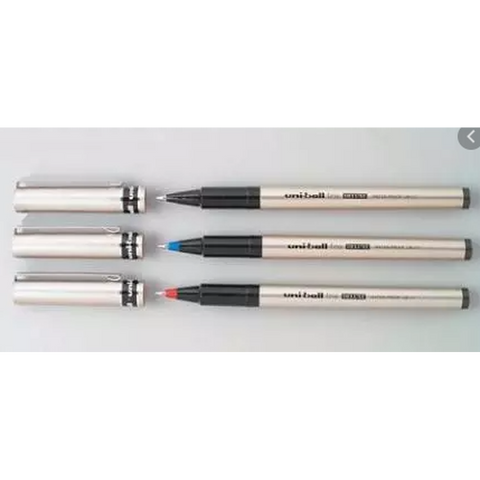 Uniball Fine Deluxe Pkt Of 12 Pcs Ub-177-Bl ColorWaves