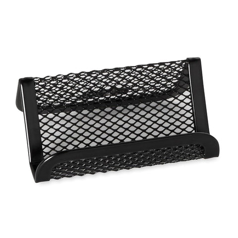 Universal Mesh Business Card Holder Black ColorWaves
