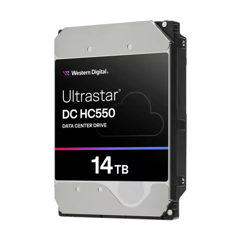 WD Ultrastar DC HC550 14TB 7200 RPM SATA 6Gb/s 512MB Cache 3.5-Inch Enterprise Hard Drive (WUH721814ALE6L4) ColorWaves
