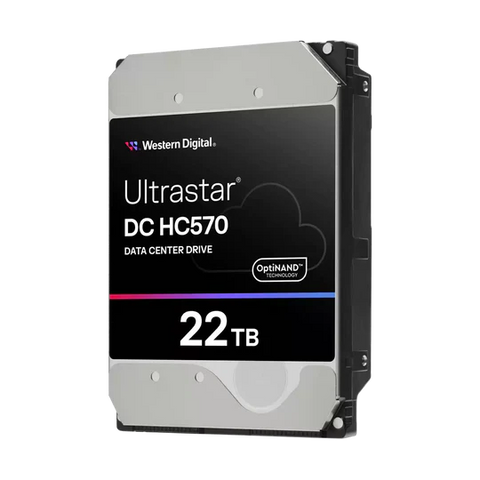 WD Ultrastar DC HC570 22TB 7200 RPM SATA 6Gb/s 512MB Cache 3.5-Inch Enterprise Hard Drive ColorWaves