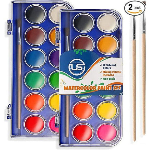 Water Colour Set Of 12 ColorWaves