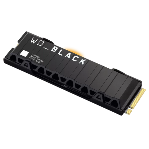 Western Digital Black SN850X 1TB NVMe M.2 Internal Solid State Drive - With Heatsink (WDS100T2XHE) Western Digital