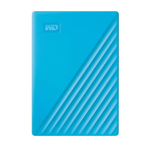 Western Digital WD 4TB My Passport Portable Hard Disk Drive Password Protection, Compatible with Windows and Mac, External HDD Blue (WDBPKJ0040BBL-WESN) Western Digital