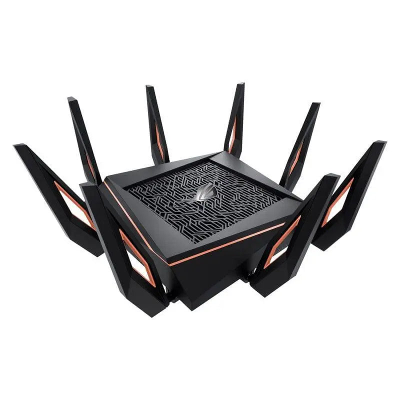 ASUS ROG Rapture (GT-AX11000) Tri-band WiFi 6 Gaming Router - 5GHz (4804Mbps) / USB 3.1 / Gigabit WAN / Gigabit LAN ColorWaves
