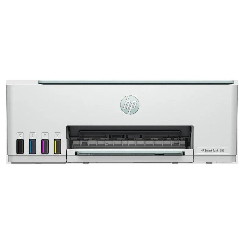 HP Smart Tank 582 AIO - 12ppm / 4800dpi / A4 / USB / Wi-Fi / Color Inkjet - Printer +1 Reem Paper Free HP