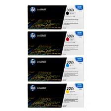 HP 307A SET | CE740A, CE741A, CE742A, CE743A | Original HP Toner Cartridge - Black, Cyan, Yellow, Magenta HP