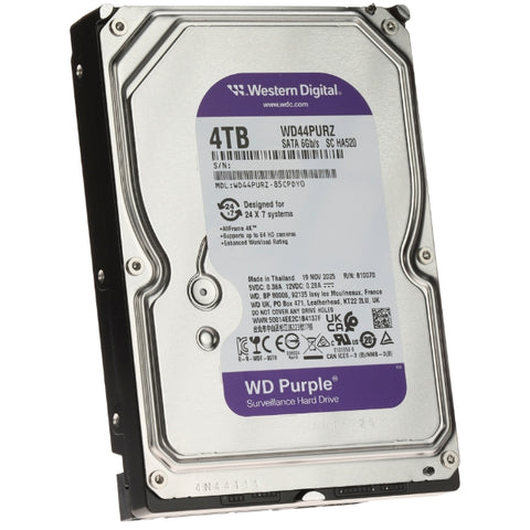 WD Purple 4TB Surveillance Hard Disk Drive ColorWaves