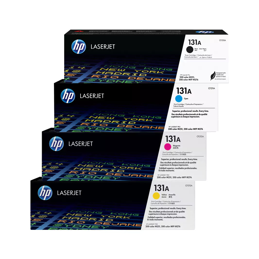 HP 131A LaserJet Toner Cartridge Full Set HP