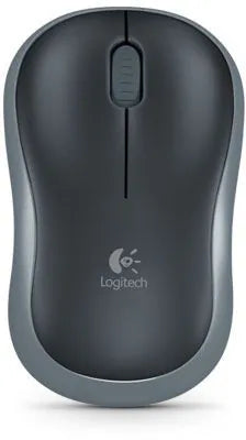 Logitech M185 - 2.40GHz / Up to 10m / Wi-Fi / Black - Mouse Logitech