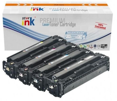 Star Ink Compatible 117A Toner Cartridges for HP – 4 Color Combo Pack HP