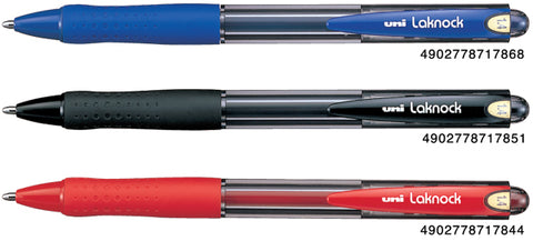 Uni-Ball SN-100-14 Laknock 1.4mm Ballpoint Pen 12pcs/pkt ColorWaves