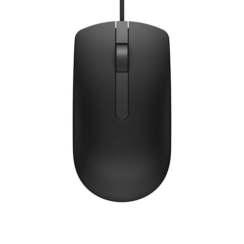 Dell MS116 Optical USB Mouse - 1000dpi / Optical / Wired / USB / Black - Mouse Dell