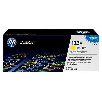 Hp 123A Yellow (Q3972A) Toner HP
