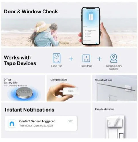 TP-Link Tapo Smart Contact Sensor (TAPO T110) TP-Link