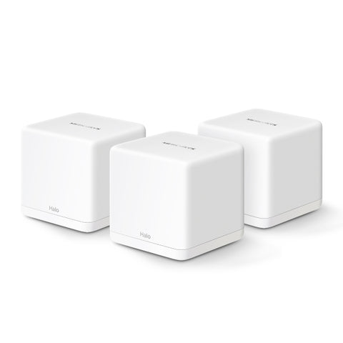 Mercusys Halo H60X AX1500 Whole Home Mesh WiFi 6 System Pack of 3 Mercusys