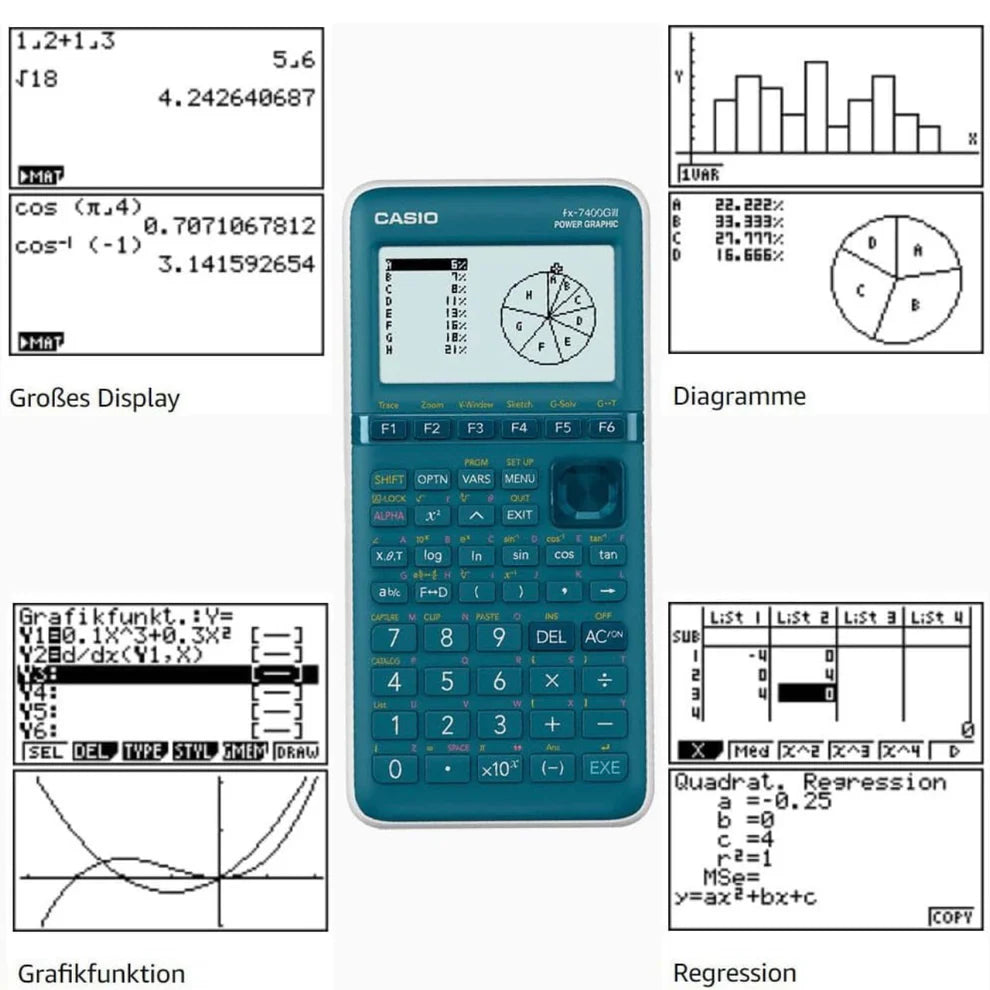 Casio FX-7400GIII Graphing Calculator Casio