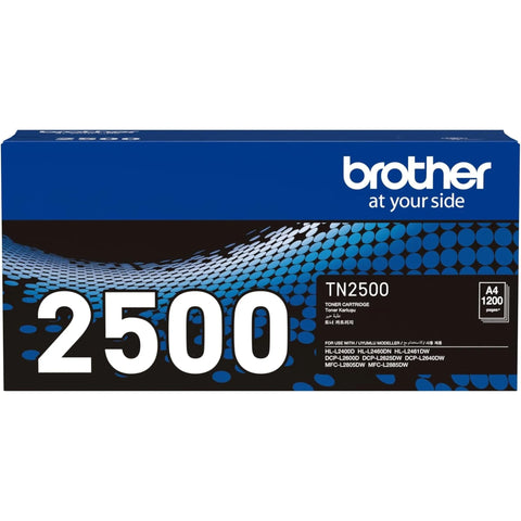 Brother Genuine TN2500 Standard Yield Black Ink Brother
