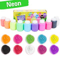 10 CT 2-OZ NEON PAINT SET ColorWaves
