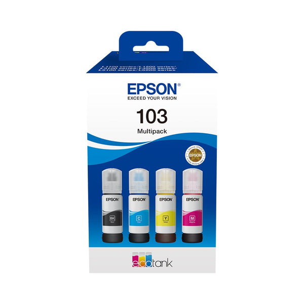 Epson 103 EcoTank 4-colour Multipack Ink Bottles Set