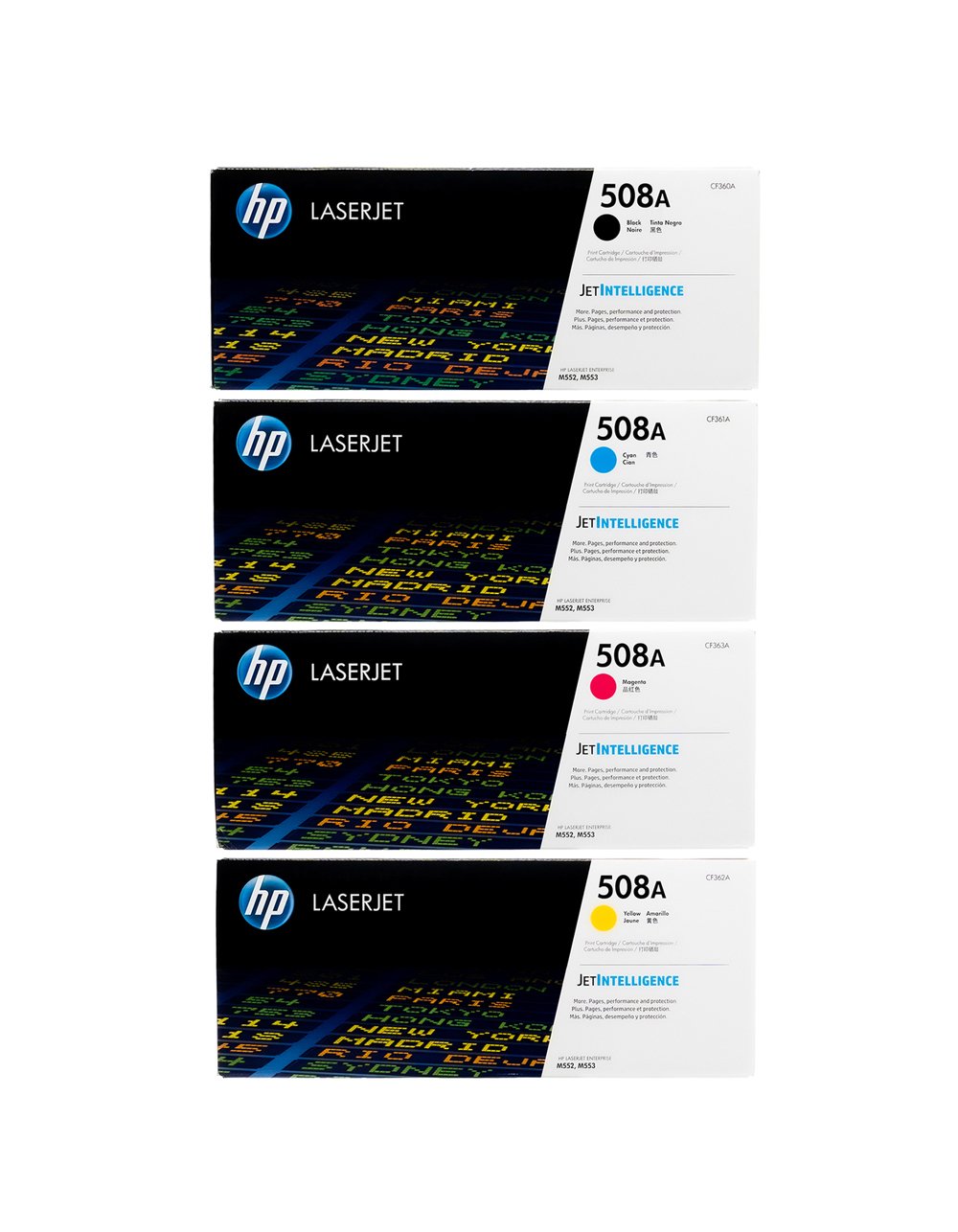 HP Toner 508A Bundle + (Double A paper 1 box Free) HP