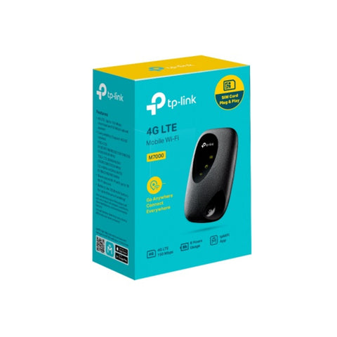 TP-Link M7000 Mobile Wi-Fi & 4G Router - 300Mbps / 4G LTE / Black / Router TP-Link