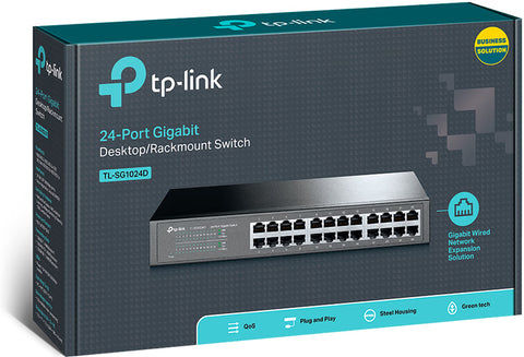 Tp-Link 24-Port Gigabit Desktop/Rackmount Switch Tl-Sg1024D TP-Link