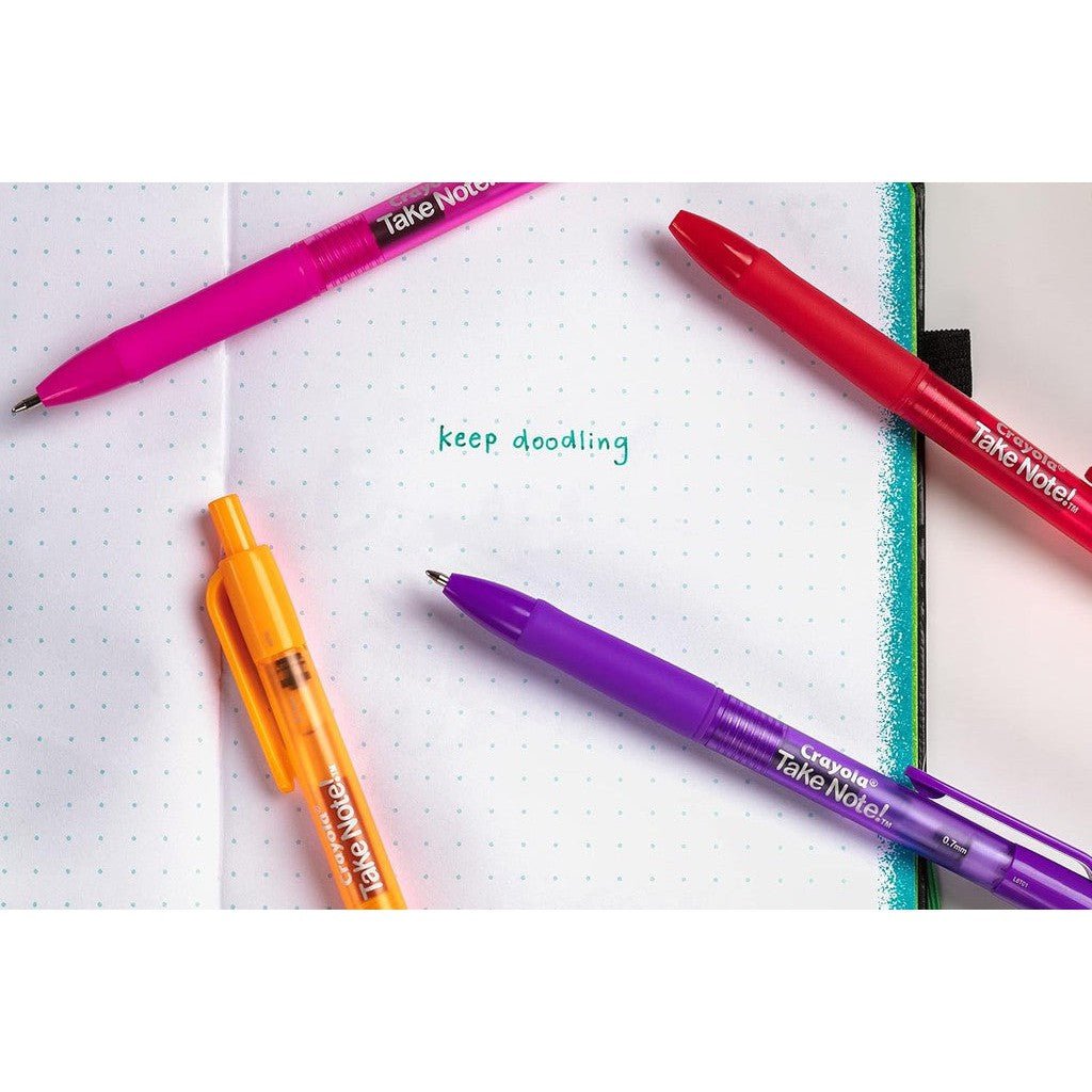 14 CT TAKE NOTE WASHABLE GEL PENS ColorWaves
