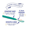 14 CT TAKE NOTE WASHABLE GEL PENS ColorWaves