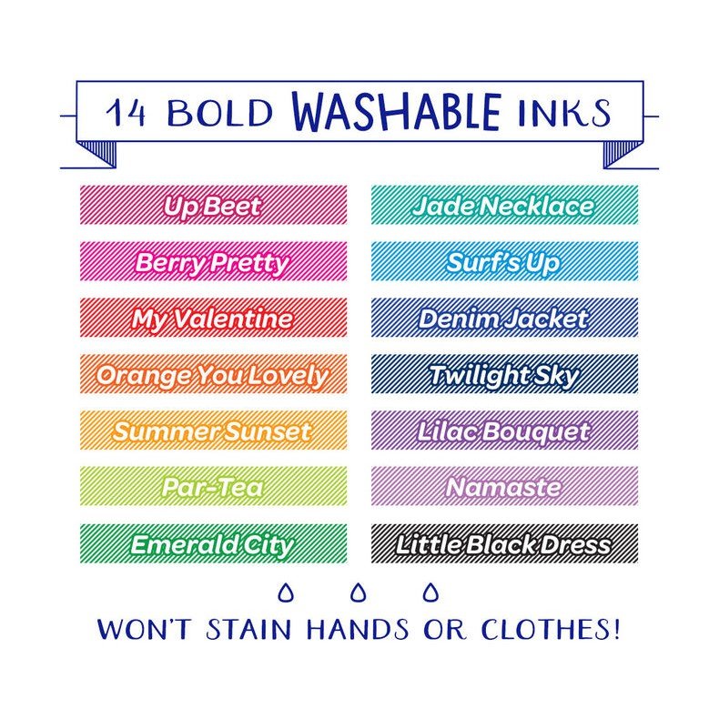 14 CT TAKE NOTE WASHABLE GEL PENS ColorWaves